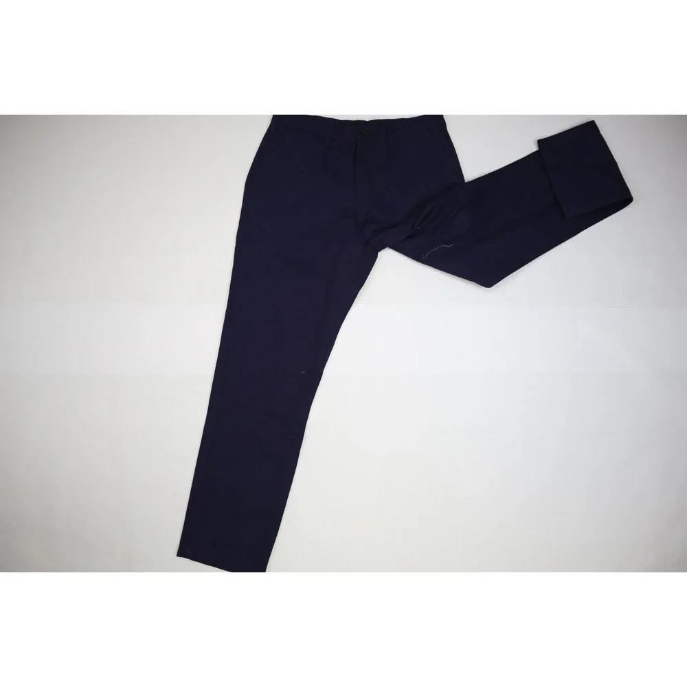 Rasco FR4150 Whipcord Flame Resistant FR Pants Navy Blue Uniform Mens 36x36Opens - Picture 3 of 12
